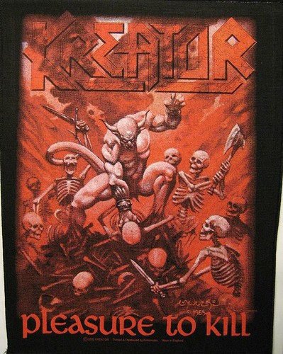 Kreator rückenaufnäher - kreator,