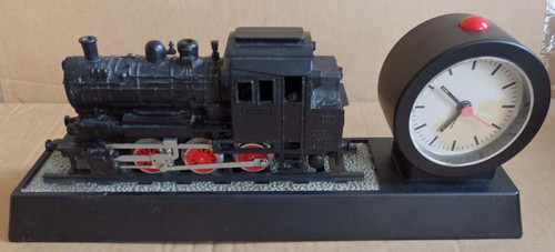 Dampflok eisenbahn uhr - eisenbahn,,