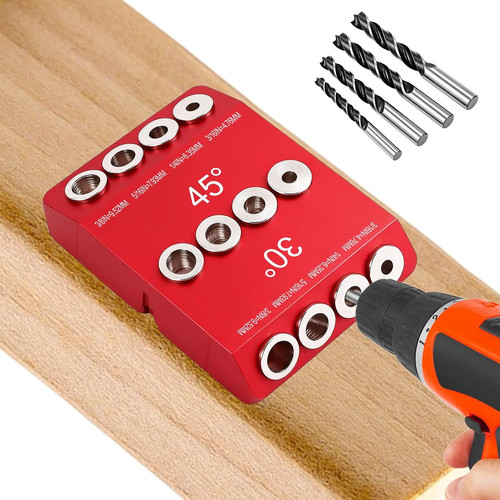 Holzbohrhilfe 1 - holzbohrhilfe, 3-in-1