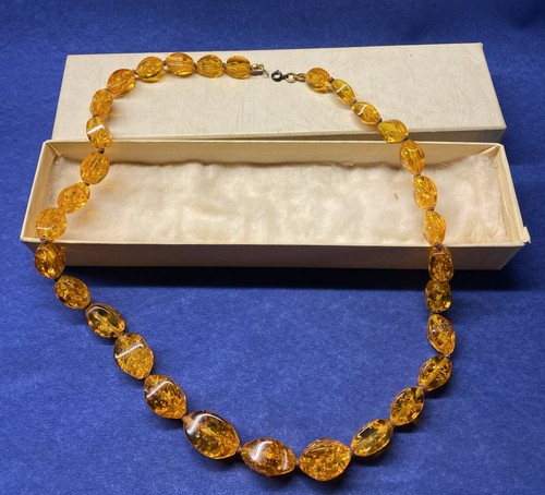 Bernstein kette vintage - kette,