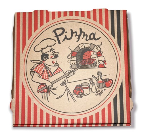100 pizzakarton 30x30x4 - x,