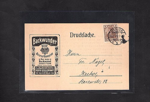 Reklamekarte backwunder - dr.,