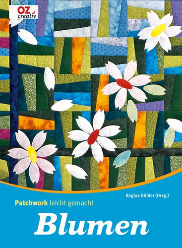 Blumen patchwork leicht - blumen.,