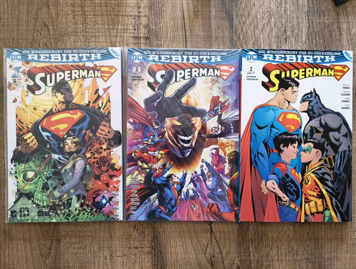 Rebirth superman 3 - dc, 1-3
