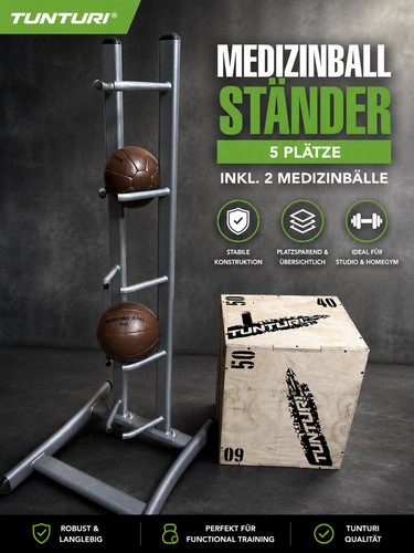 Tunturi medizinballständer - medizinballständer, 5