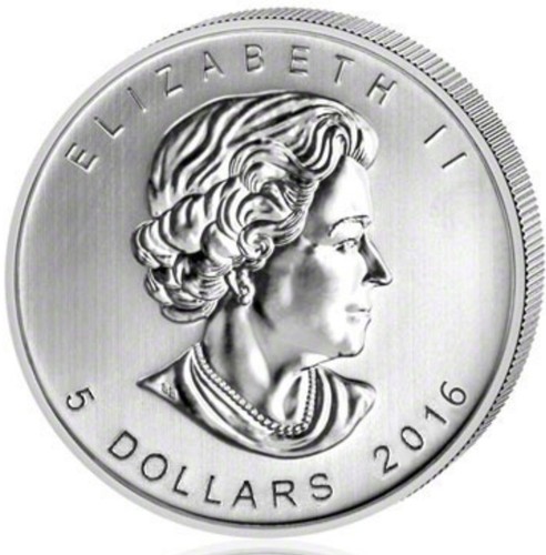 Kanada dollar maple leaf - 5,