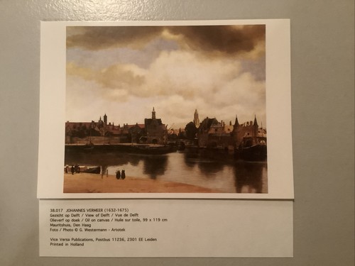 Postkarte johannes vermeer - 1,