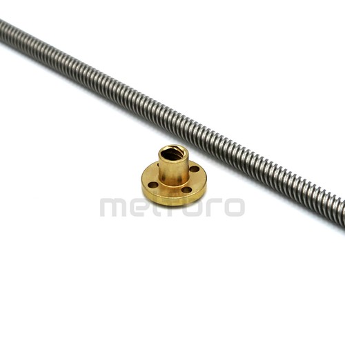 450mm 8mm leitspindel - 8mm,