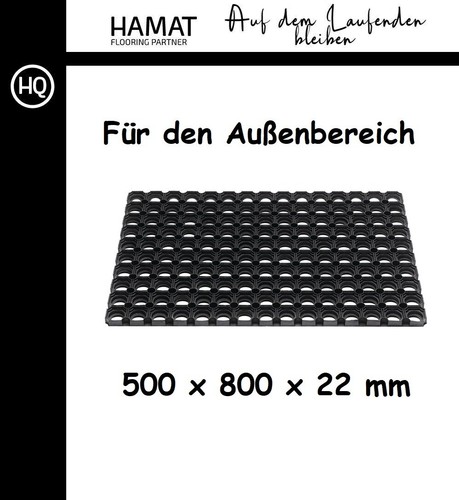 Hamat gummi fußmatte x - fußmatte,