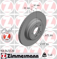 Zimmermann bremsscheibe - 2x,