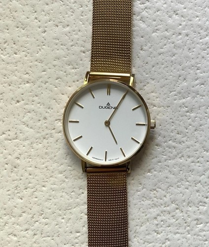 Dugena damenuhr linée gold - damenuhr,