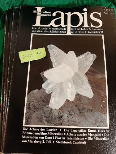 Fachzeitschrift lapis fast - lapis,,