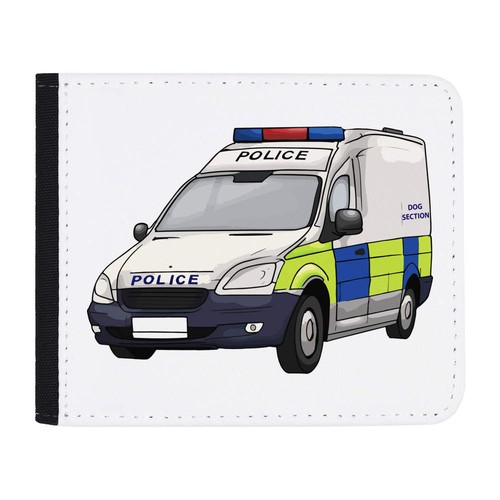 Geldbörse police dog - "police, van"