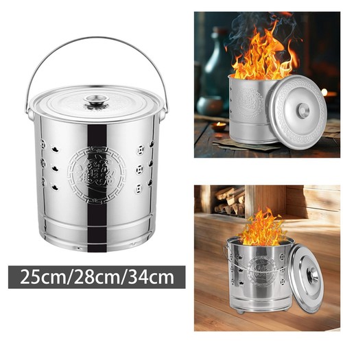 Kamin asche eimer hohl papier - kamin,