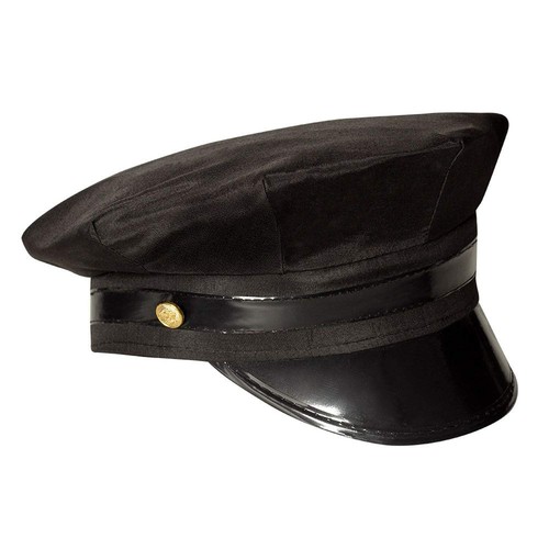 04128 fahrermütze schwarz - 04128, fahrermütze,