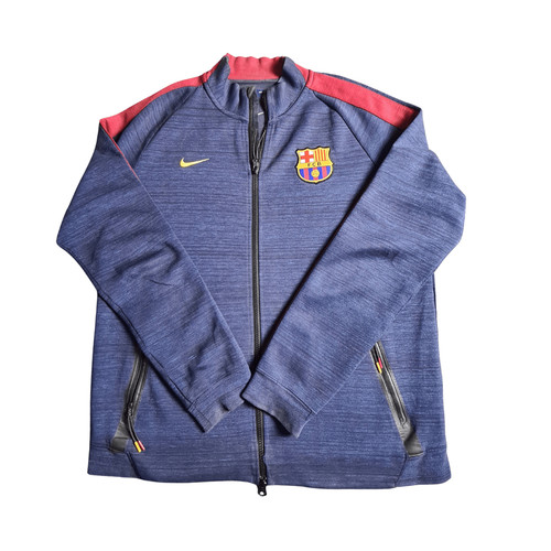 Nike barcelona fleece jacke - nike, fc