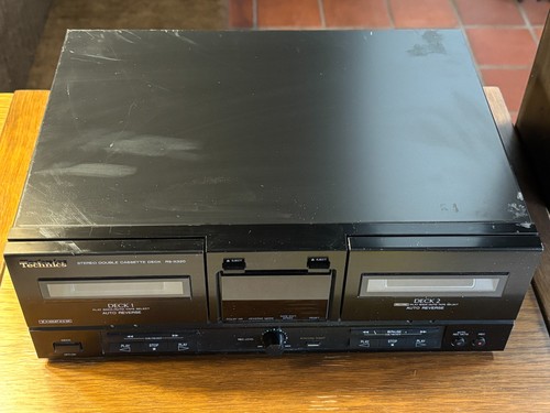 Technics doppelkassettendeck - technics,