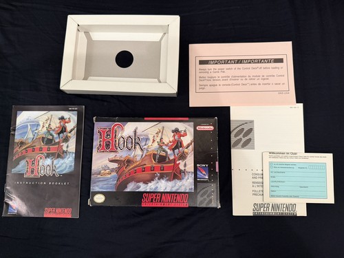 Hook snes leerverpackung ovp - hook,