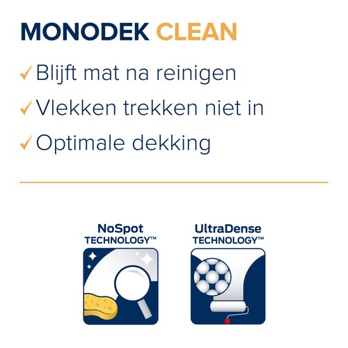 Histor monodek clean muurverf - monodek,