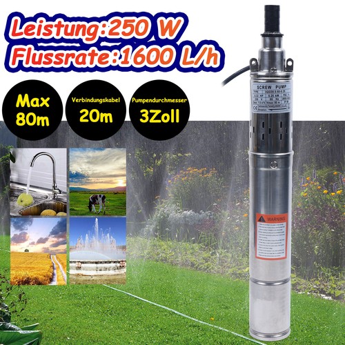 Zoll 250w tiefbrunnenpumpe - zoll,