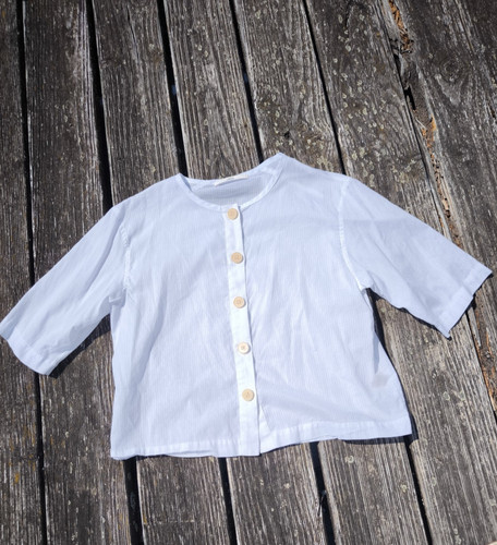 Kurzarm bluse lanius 36 - kurzarm, gr.36