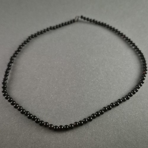 Elegante onyxkette mit - onyxkette,