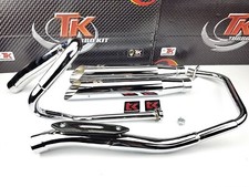 Auspuff turbo kit custom chrom - turbo,