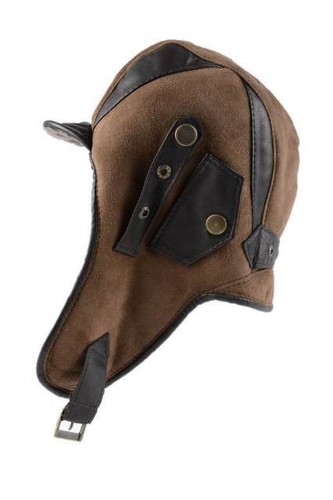 Leder cabriomütze - leder,