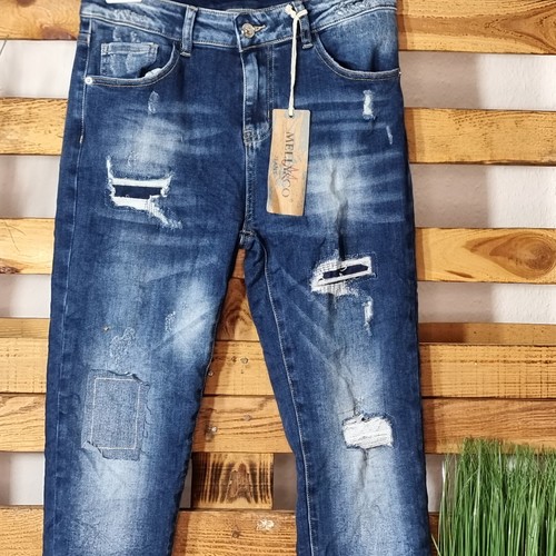 Italy melly damen jeans - co,