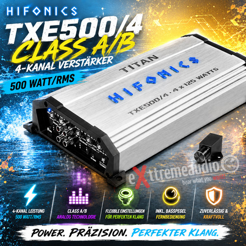 Hifonics txe500 analog - hifonics,