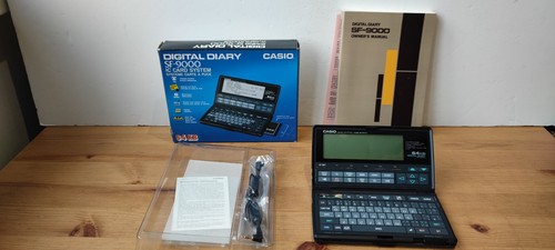 Casio 9000 digital - diary,