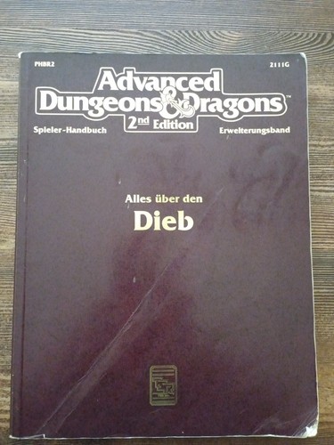 2nd edition spieler - ad&d,