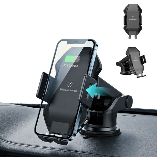 15w auto handyhalterung - auto, qi