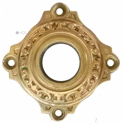 Drückerrosette antik rocaille - drückerrosette,