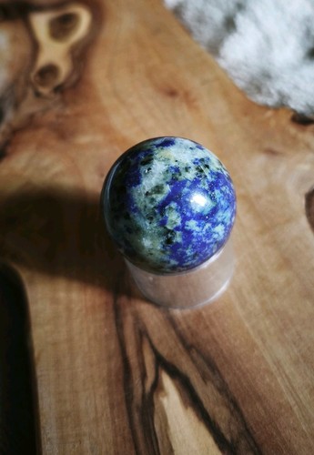 Lapislazuli matrix kugel ca - lapislazuli, (ca