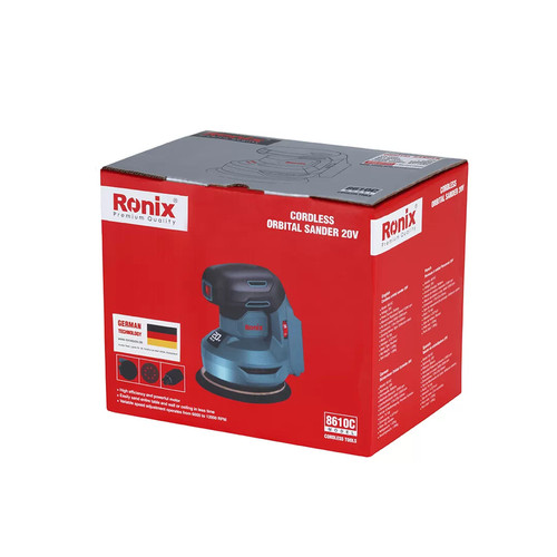 Ronix akku exzenterschleifer - ronix, akku-exzenterschleifer