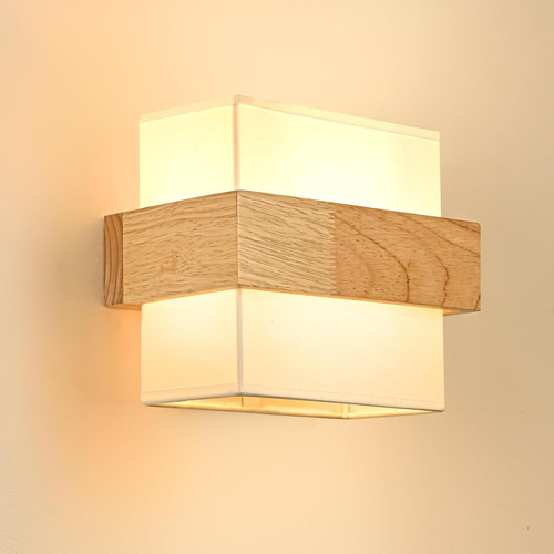 Wandleuchte holz innen - holz,