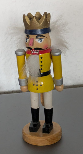 Nussknacker cm gelb - ,
