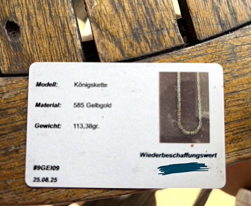 Königskette halskette 585 - königskette,