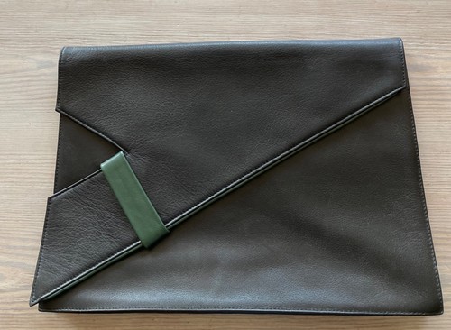 Leder damen collegemappe - leder,