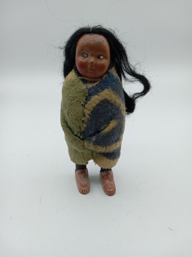 Indianer puppe skookum bully - puppe,