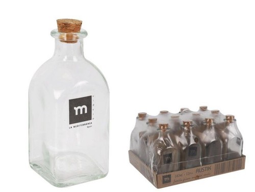 12x frasca 140ml glasflasche - 12x,