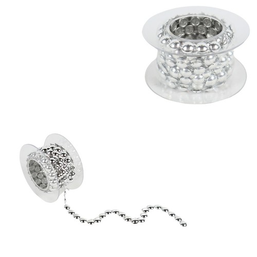 Perlenkette deko silber - perlenkette,