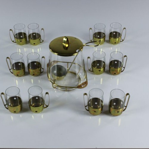 Vtg bowle service set - service, 12