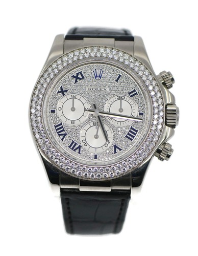 Rolex daytona pave diamant uhr - daytona,