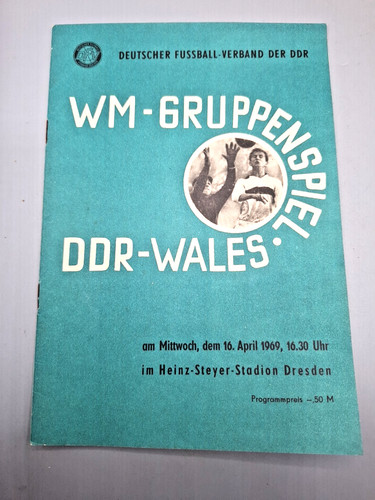 Programmheft gruppenspiel - programmheft, wm