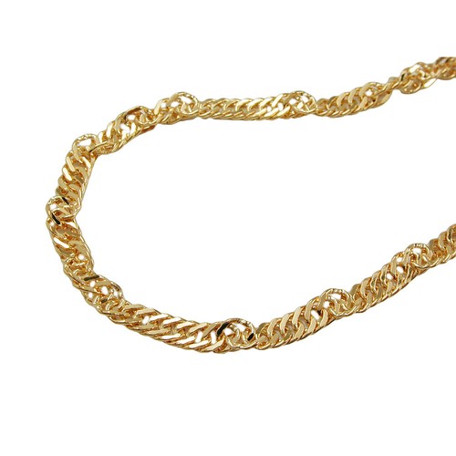Kette 8mm singapurkette 9kt - 1,8mm,