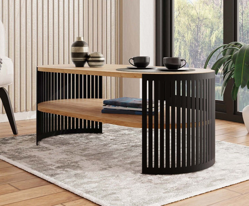 Couchtisch oval purtino - oval, i