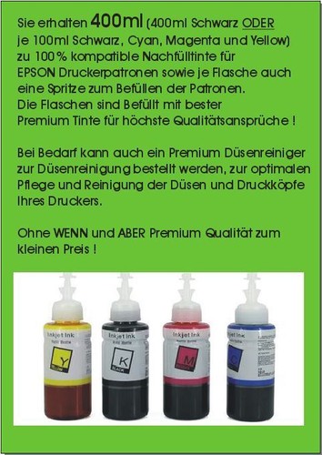 400ml druckerfarbe - 400ml,