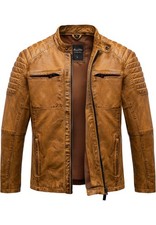 Herren echtleder jacke biker - herren,
